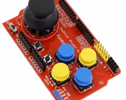 Joystick shield, kompatibel med Arduino