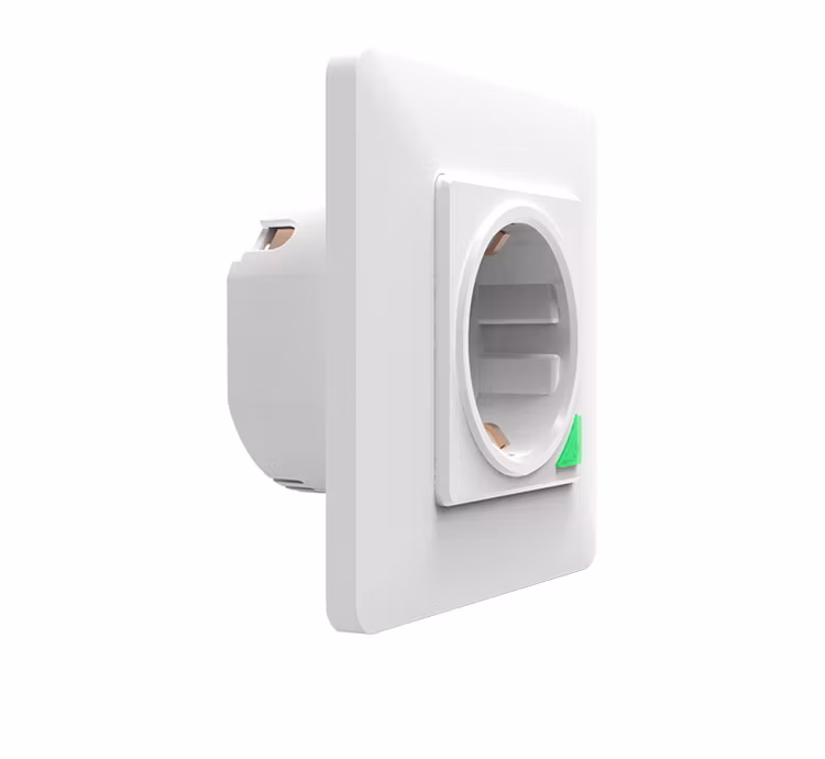 Smart eluttag med inbyggd petskydd  WiFi Alexa  Google home