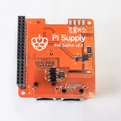 Pi PoE Switch HAT - Power over Ethernet for Raspberry Pi