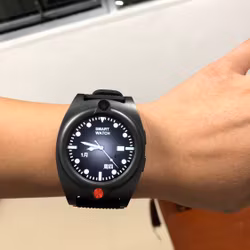 4G elderly smart GPS smart watch with SOS button and fall down detector