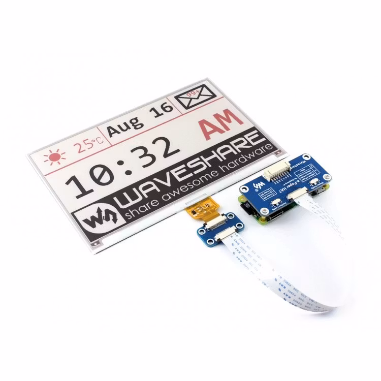 Universal e-Paper Raw Panel Driver HAT