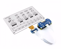 800×480, 7.5inch E-Ink display HAT for Raspberry Pi