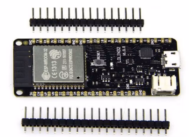 ESP-32 Lite V1.0.0 utvecklingskort med Wi-Fi och Bluetooth