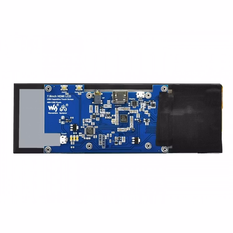 7.9inch Capacitive Touch Screen LCD, 400×1280, HDMI, IPS