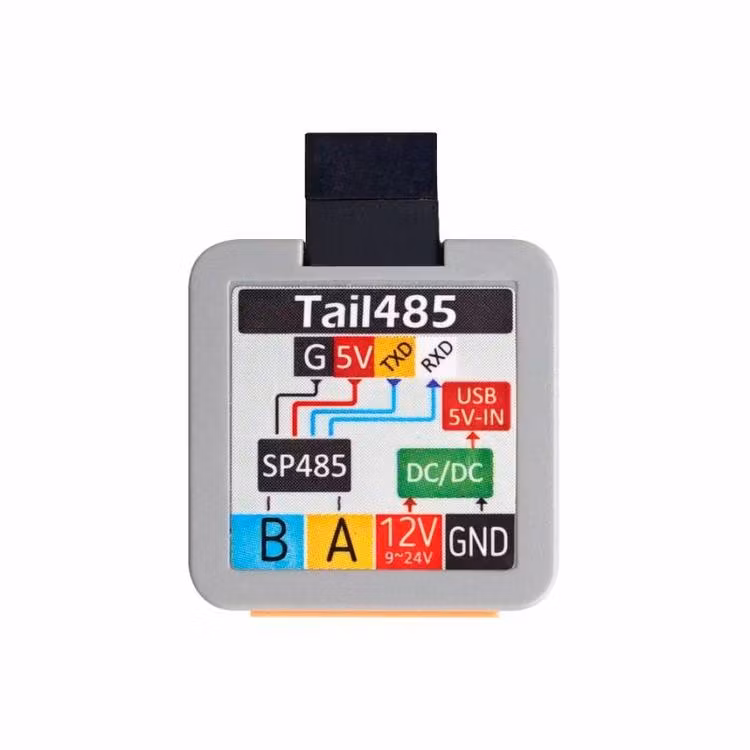 Official M5Stack ATOM Tail485 Converting RS485 Signals to TTL RS485
