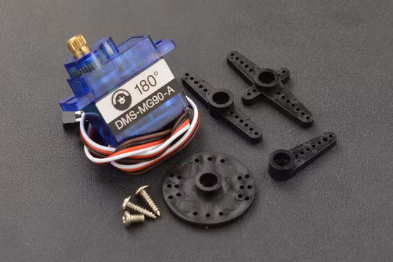 9g 180° Metal Servo with Analog Feedback