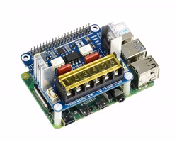 2-CH Triac HAT for Raspberry Pi, Integrated MCU, UART / I2C