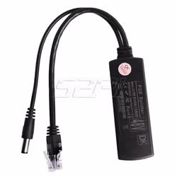 48V to12V PoE splitter module with Gigabit NIC