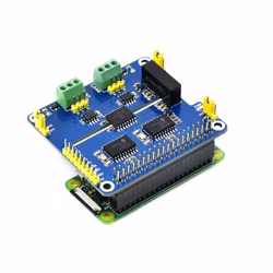 2-Channel Isolated CAN Expansion HAT for Raspberry Pi, Dual Chips Solution