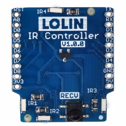 IR Controller Shield V1.0.0 for LOLIN D1 mini Infrared sensors