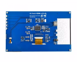 10.1inch Capacitive Touch Screen LCD (E), 1024×600, HDMI, IPS, Fully Laminated Screen