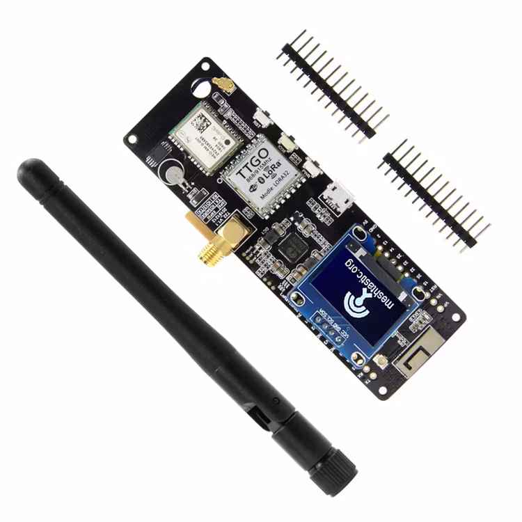 LILYGO® TTGO Meshtastic T-Beam V1.1 ESP32 433/868 Mhz WiFi Bluetooth ESP32 GPS NEO-6M SMA