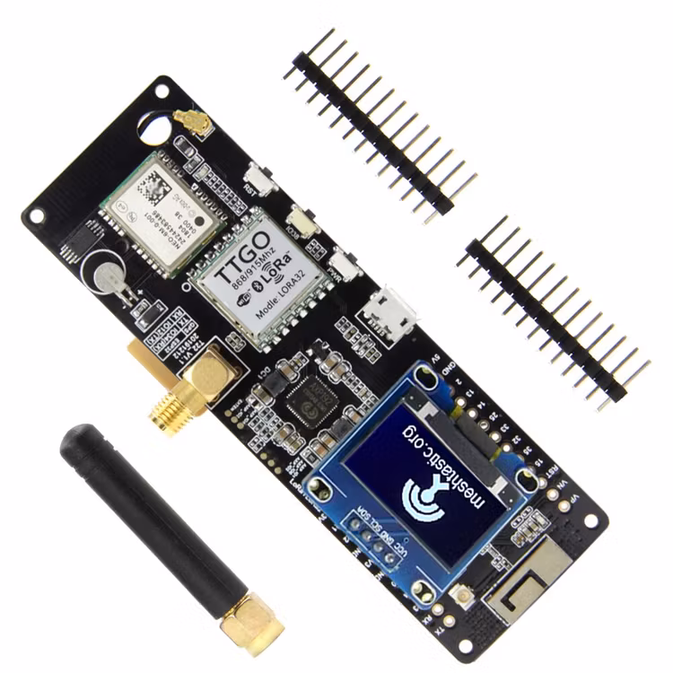 LILYGO® TTGO Meshtastic T-Beam V1.1 ESP32 433/868 Mhz WiFi Bluetooth ESP32 GPS NEO-6M SMA