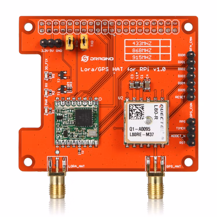 LoRa GPS HAT for Raspberry Pi
