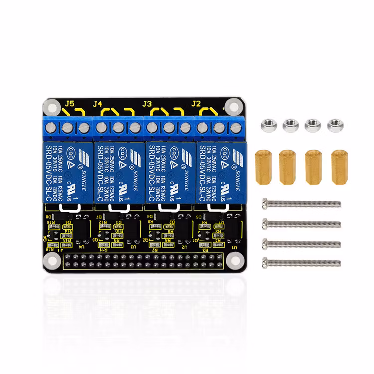 RPI 4channel-Relay 5V Shield for Raspberry Pi