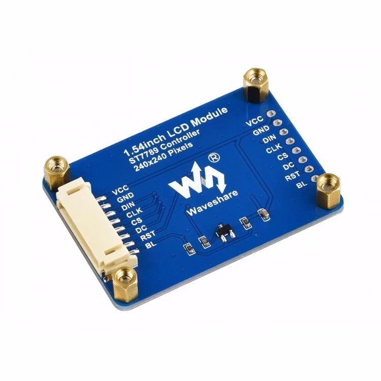 240×240, General 1.54inch LCD Display Module, IPS, 65K RGB