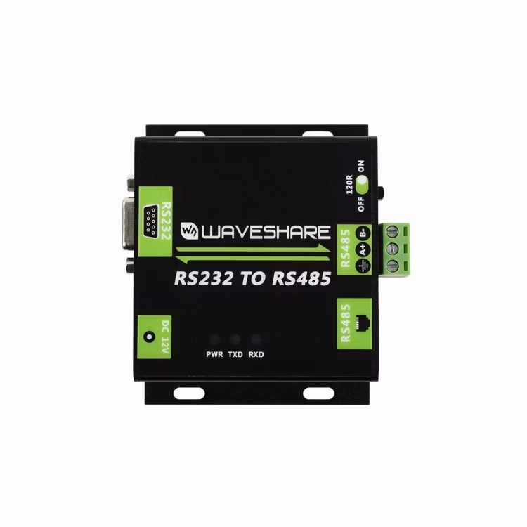 Industrial grade isolated RS232 TO RS485 converter