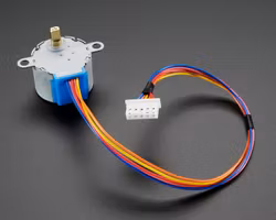 Small Reduction Stepper Motor - 12VDC 32-Step 1/16 Gearing
