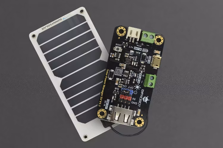 Solar Power Manager with Panel (5V 1A)