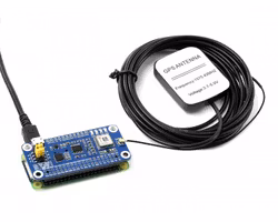 MAX-M8Q GNSS HAT for Raspberry Pi, Multi-constellation Receiver Support, GPS, Beidou, Galileo, GLONASS