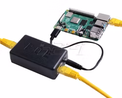 Gigabit USB-C PoE Splitter 48V to 5V for RPi 4B