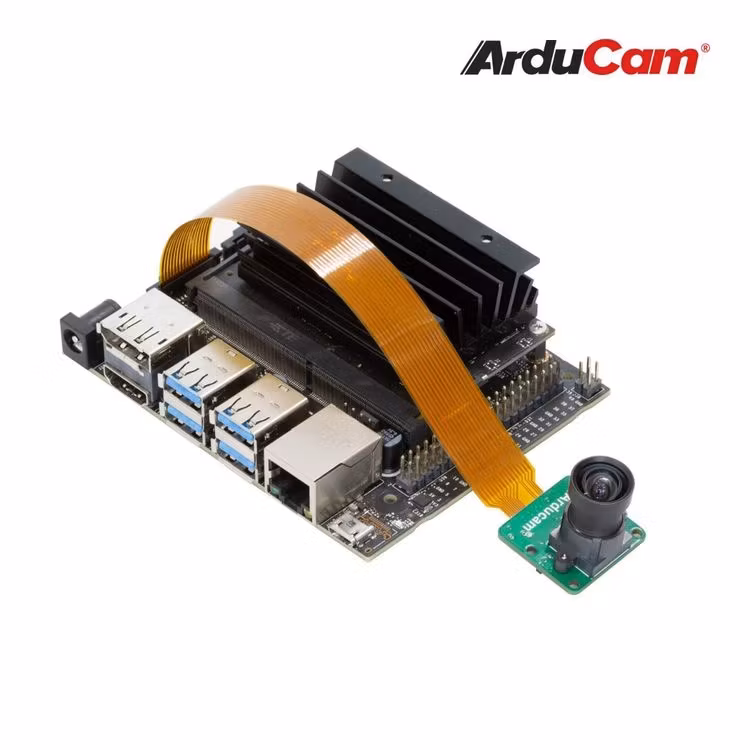 Arducam MINI High Quality Camera with M12 mount lens for Jetson Nano and Xavier NX, 12.3MP 1/2.3 Inch IMX477 HQ Camera Module