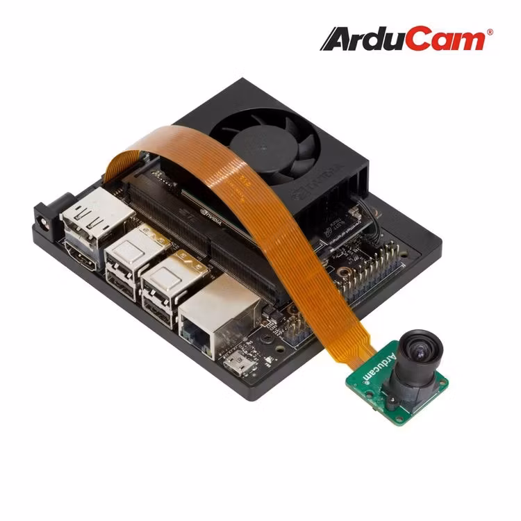 Arducam MINI High Quality Camera with M12 mount lens for Jetson Nano and Xavier NX, 12.3MP 1/2.3 Inch IMX477 HQ Camera Module