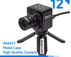 Arducam Complete High Quality Camera Bundle for Raspberry Pi, 12.3MP 1/2.3 Inch