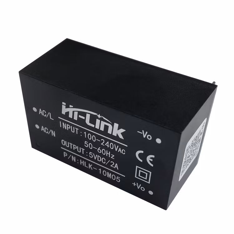 HLK-10M05 ac dc power converter isolated output 100-240V  to 5V 2A 10W