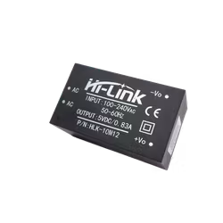 HLK-10M12 AC DC 220V to 12V 10W isolated intelligent mini power supply module for smart device