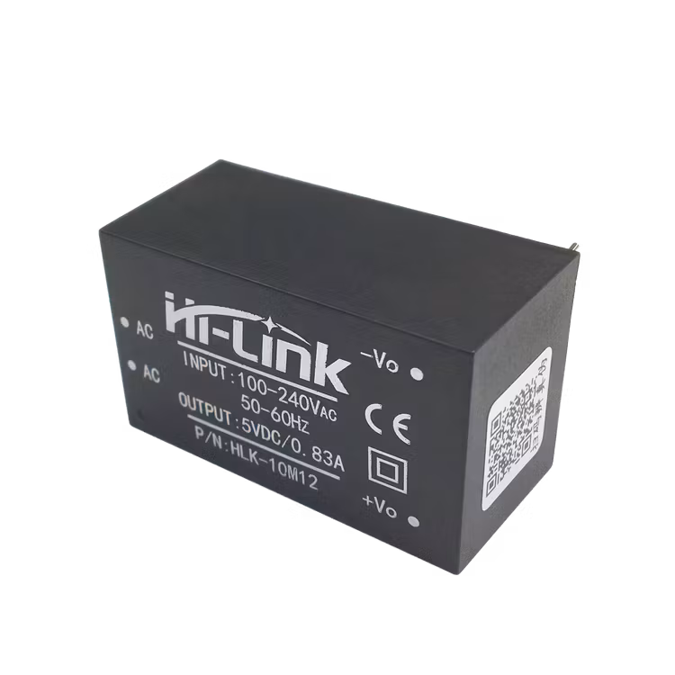 HLK-10M12 AC DC 220V to 12V 10W isolated intelligent mini power supply module for smart device
