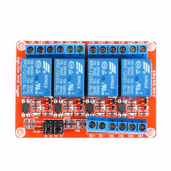 4 channels Relay Module Optocoupler Isolation High and Low Level