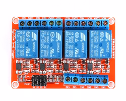 4 channels Relay Module Optocoupler Isolation High and Low Level