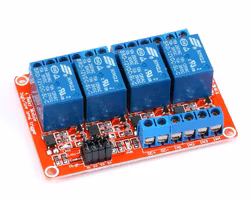 4 channels Relay Module Optocoupler Isolation High and Low Level