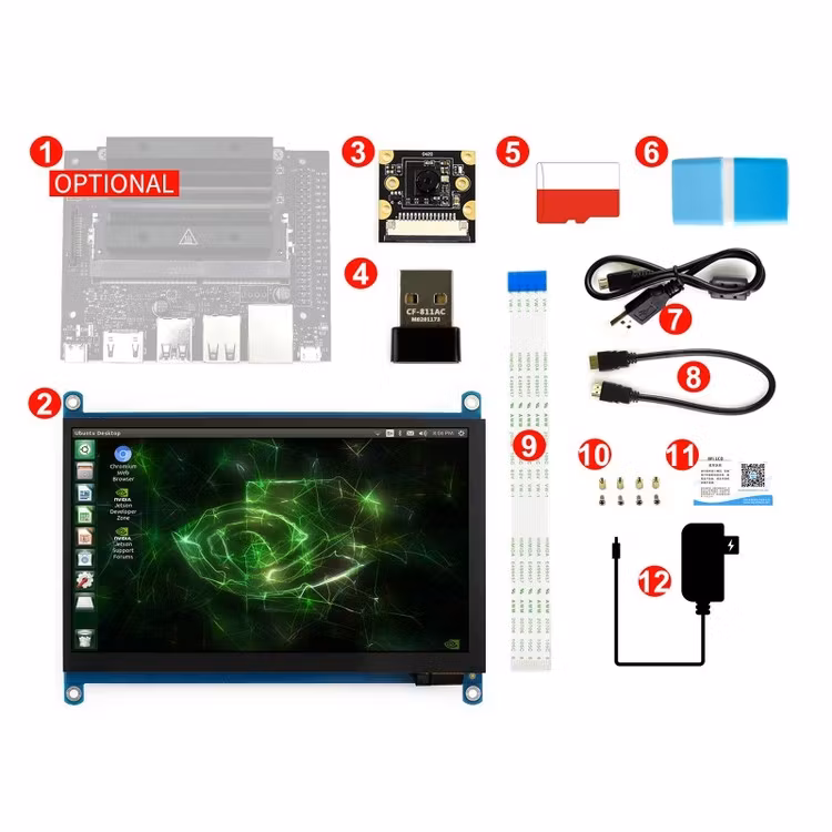 Jetson Nano 2GB Development Pack suitable for Robotics Learning