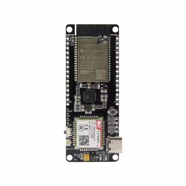 LILYGO® TTGO T-Call&SIM800C-DS V02 ESP32 WIFI Bluetooth Nano Card Slot SIM800C