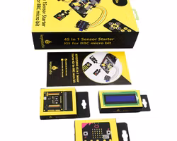 Keyestudio 45 in 1 Sensor Starter Kit For BBC Micro:bit learning projects With Micro:bit mainboard