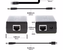 UCTRONICS PoE Gigabit Splitter 5V 4A – Active PoE+ to Barrel Jack, IEEE 802.3at