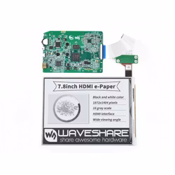 7.8inch E-Paper E-Ink Display, HDMI Display Interface, 1872×1404 Pixels