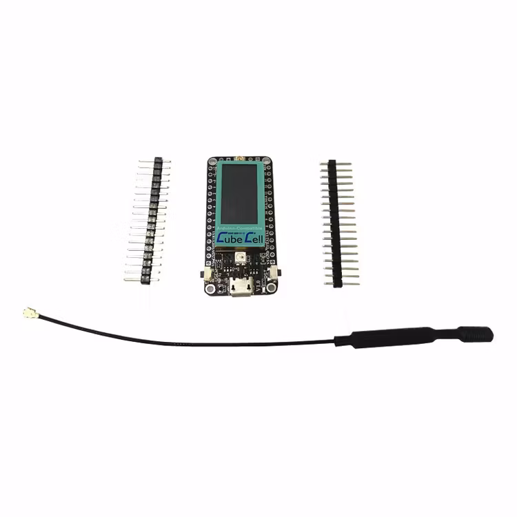 IOT LoRa CubeCell ASR6501 PSoC 4000 LoRaWAN lithium batteries and solar panels Dev-Board