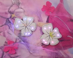 Kitty’s Flower - Bluetooth Wearable Brooches