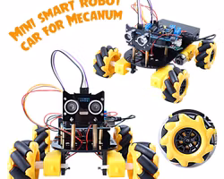 Mecanum 4WD Car Chassis Smart Robot Car Arduino compatible