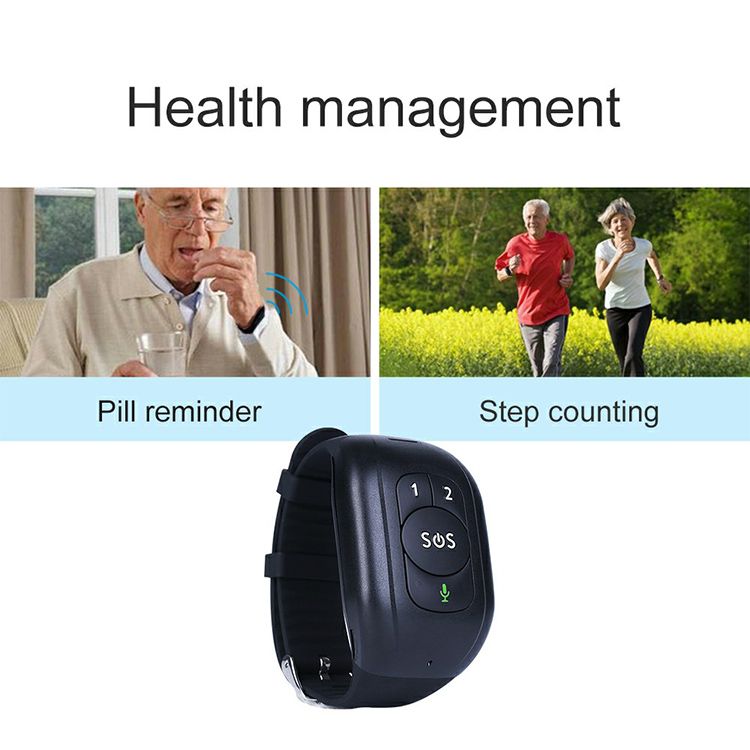 4G GPS Tracker Watch with  Fall Detection