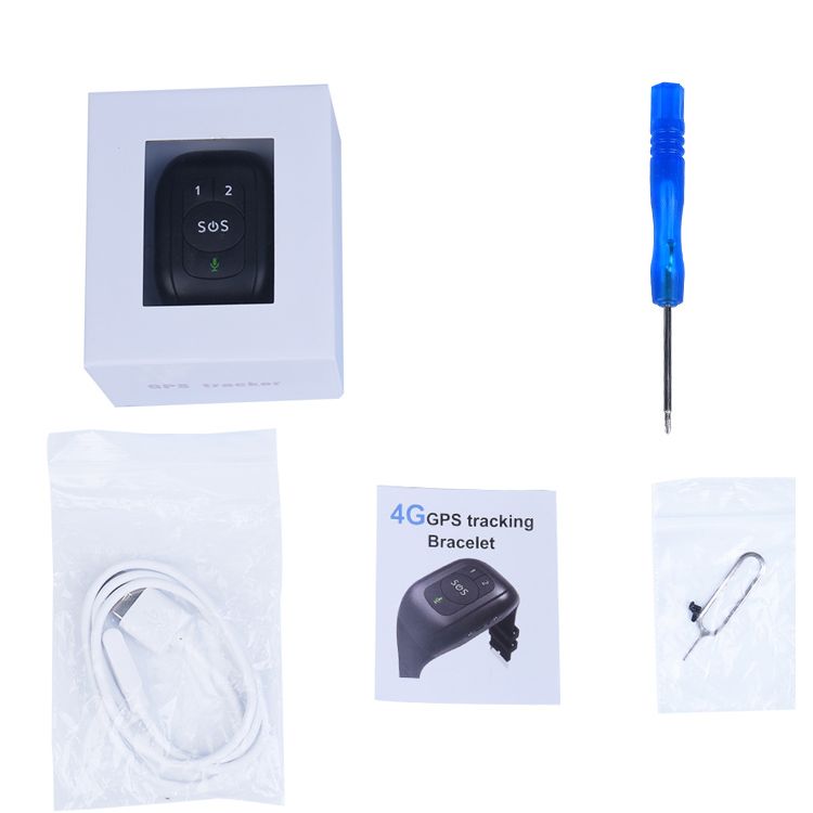 4G GPS Tracker Watch with  Fall Detection