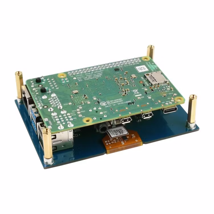 4.01inch ACeP 7-Color E-Paper E-Ink Display HAT for Raspberry Pi, 640×400 Pixels
