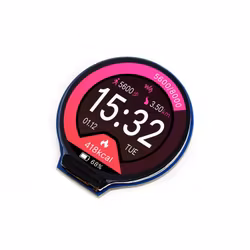 1.28inch Round LCD Display Module, 65K RGB