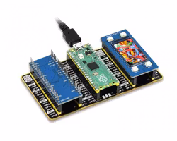 Raspberry Pi Pico Evaluation Kit (Type B), The Pico + Color LCD + IMU Sensor + GPIO Expander