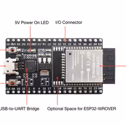 WIFI Bluetooth ESP32-WROOM-32D utvecklingskort