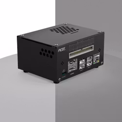 All in one RPi 4 real  Desktop Computer with RGB Air Cooler, Aluminum Case, OLED Screen