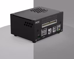 All in one RPi 4 real  Desktop Computer with RGB Air Cooler, Aluminum Case, OLED Screen